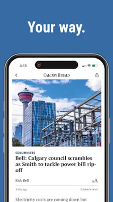 Calgary Herald android App screenshot 5